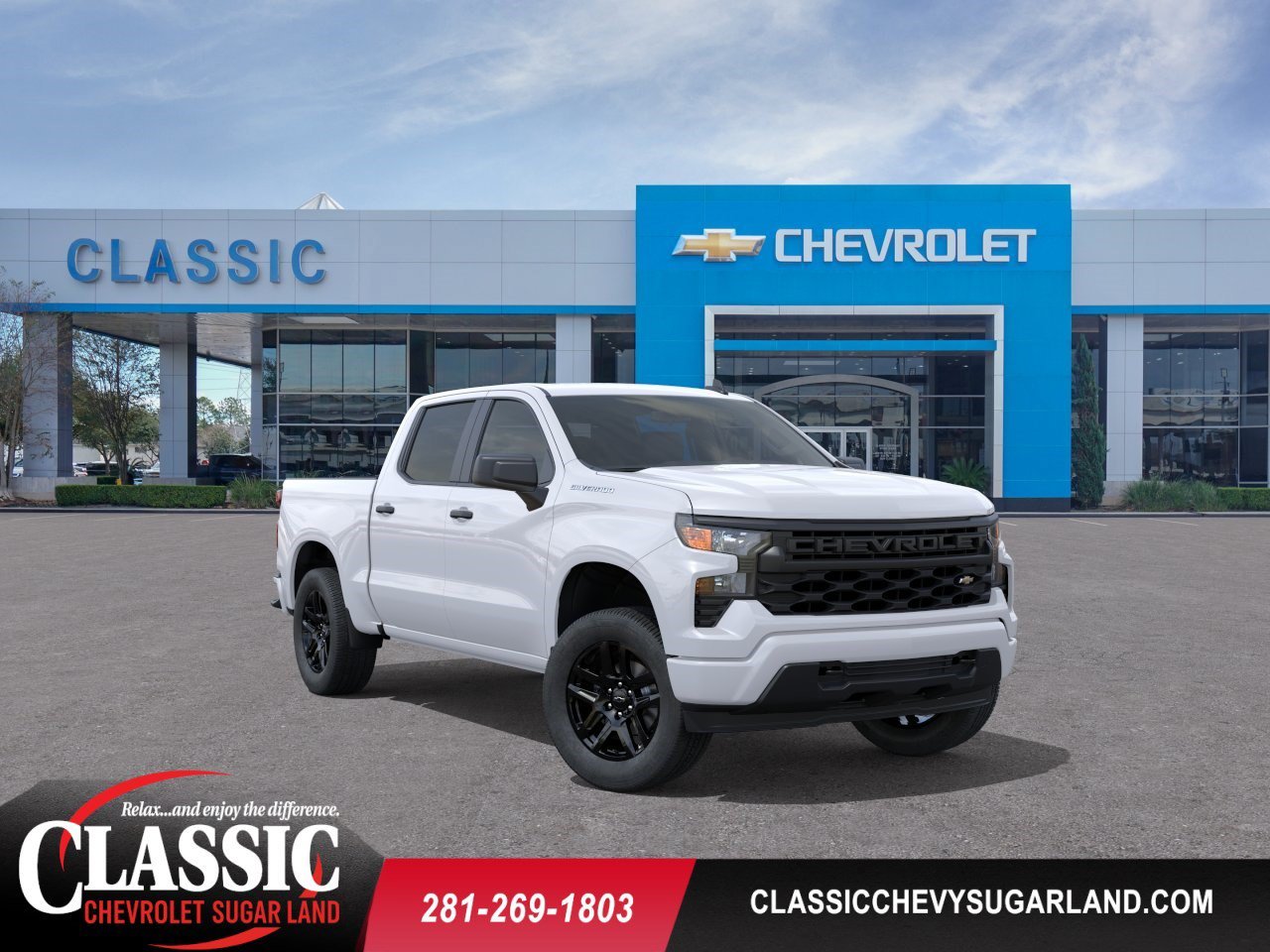 New 2026 Summit White Chevrolet Custom image 1