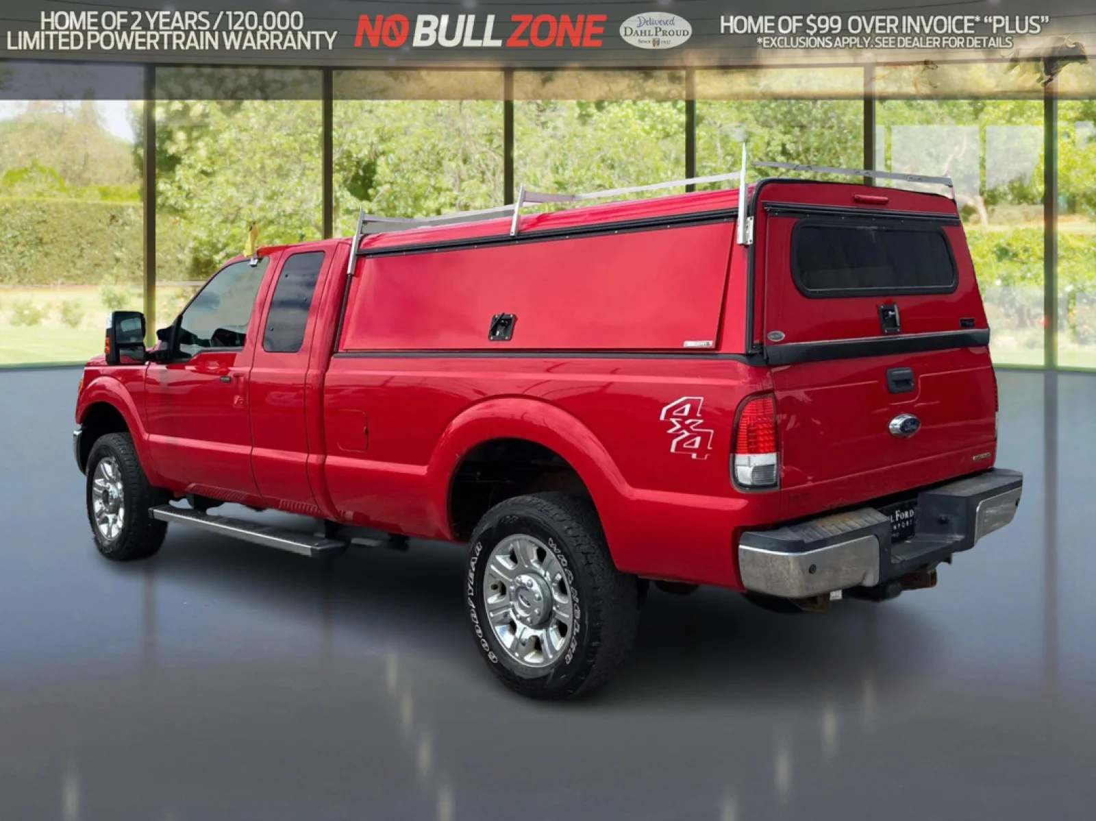 Used 2015 Red Ford Lariat image 3