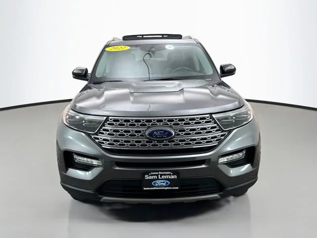 Used 2022 Gray Metallic Ford Limited image 2