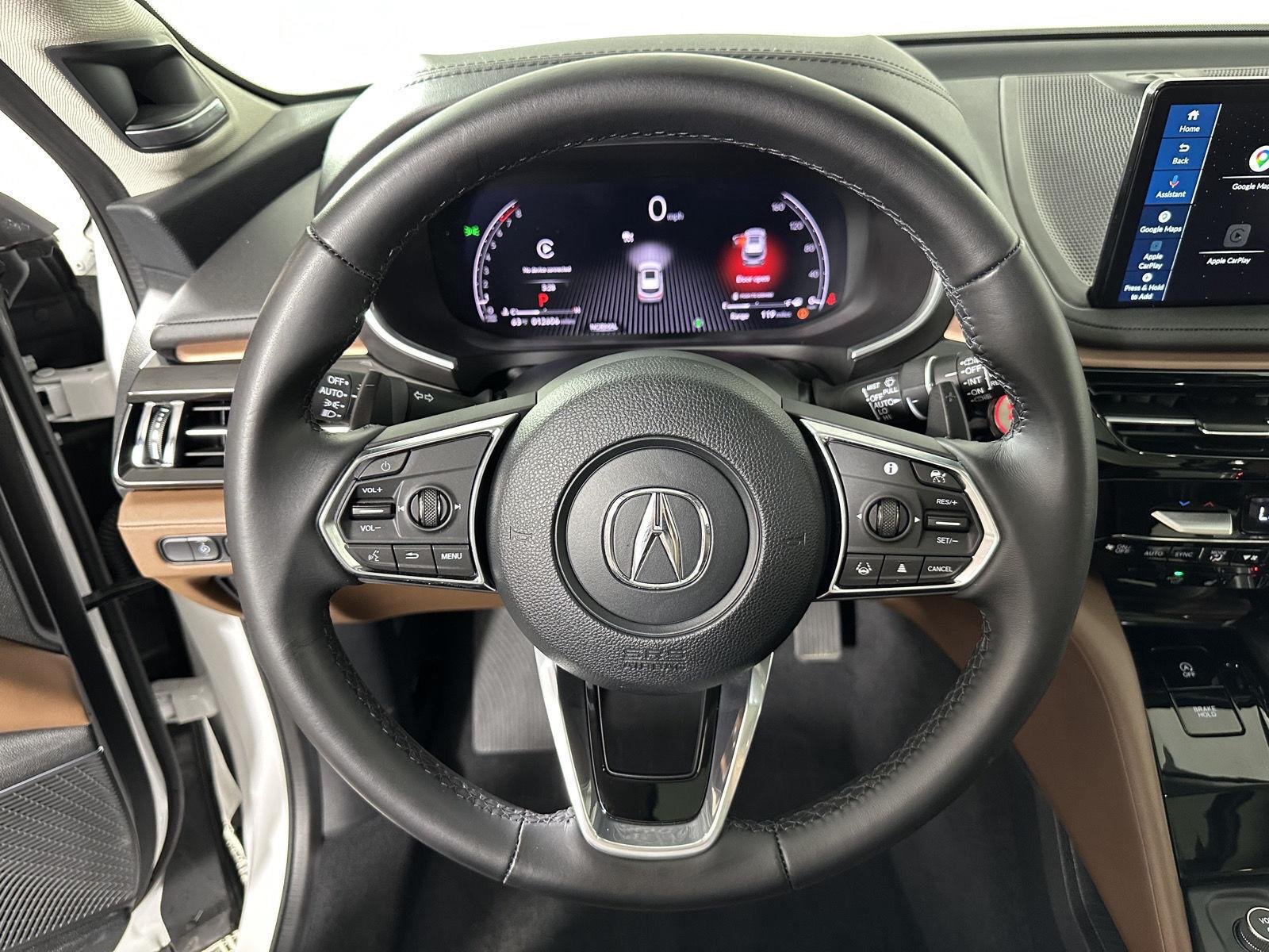Used 2025 Platinum White Pearl Acura SH-AWD w/Tech image 28