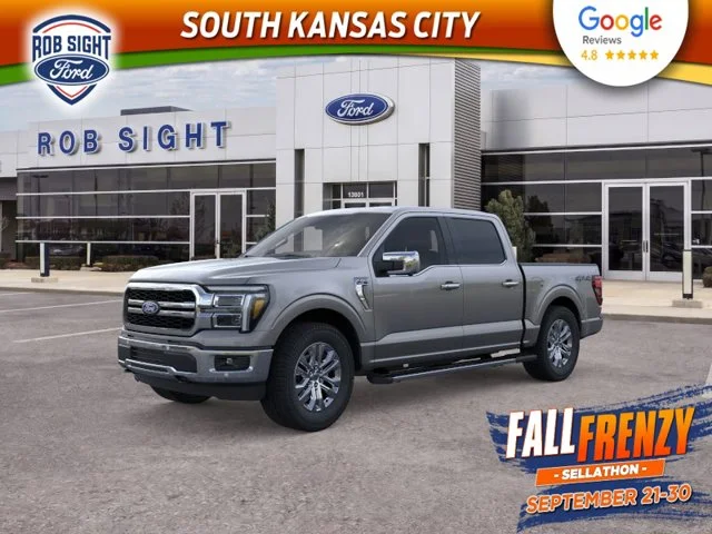 New 2026 Carbonized Gray Metallic Ford Lariat® image 1