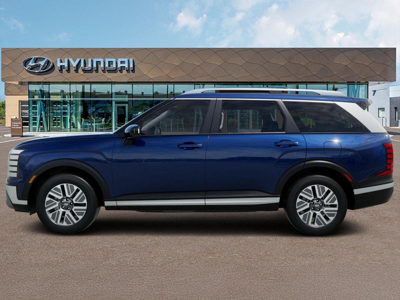 New 2026 Blue Hyundai SEL 8P image 3