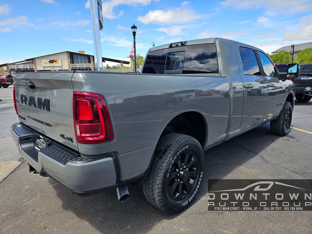 New 2026 Ceramic Gray Clear-Coat Exterior Paint RAM Laramie image 3