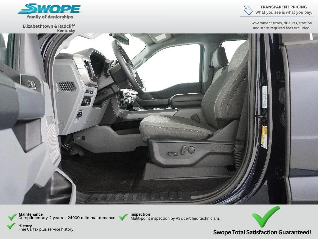 Certified Used 2023 Blue Ford XLT image 18