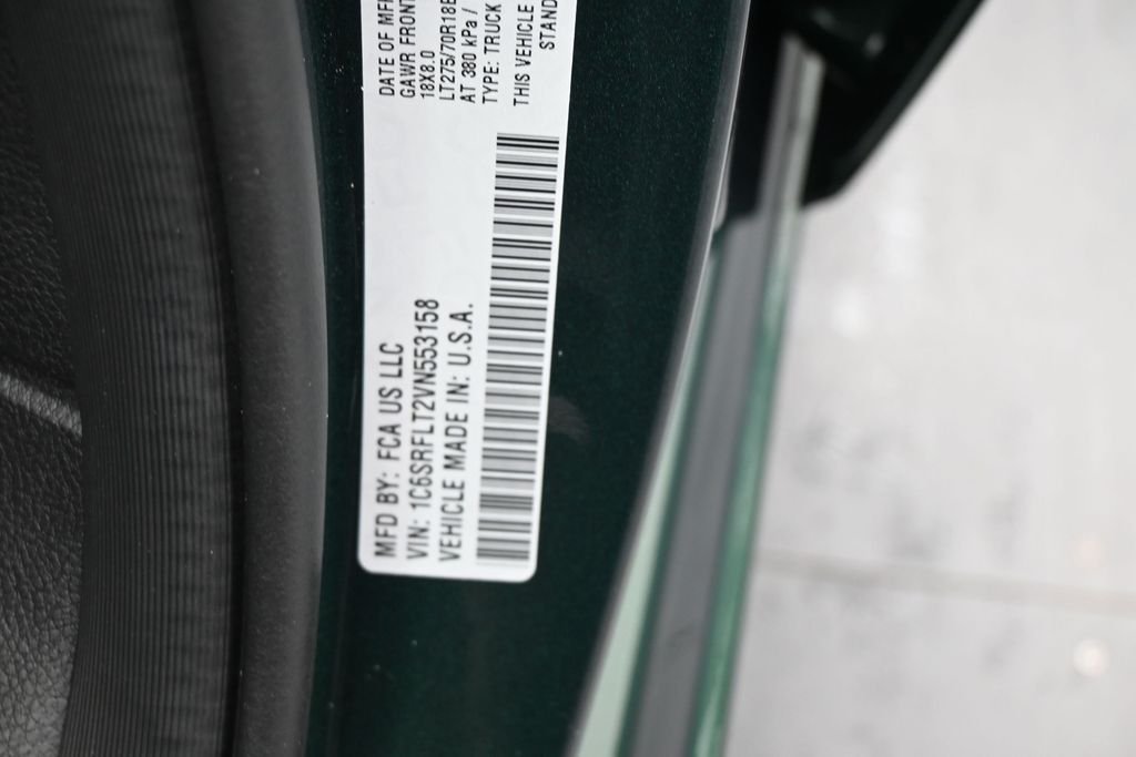 New 2027 Serrano-Green Metallic Exterior Paint RAM Rebel image 20
