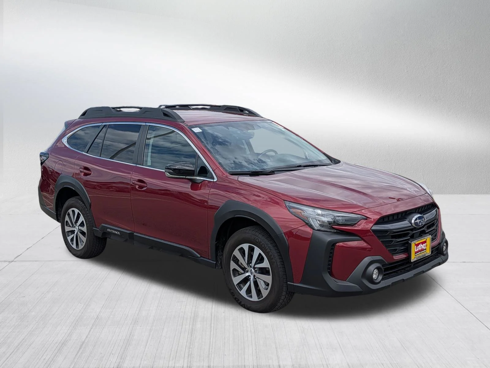 Used 2025 Crimson Red Pearl Subaru Premium image 1