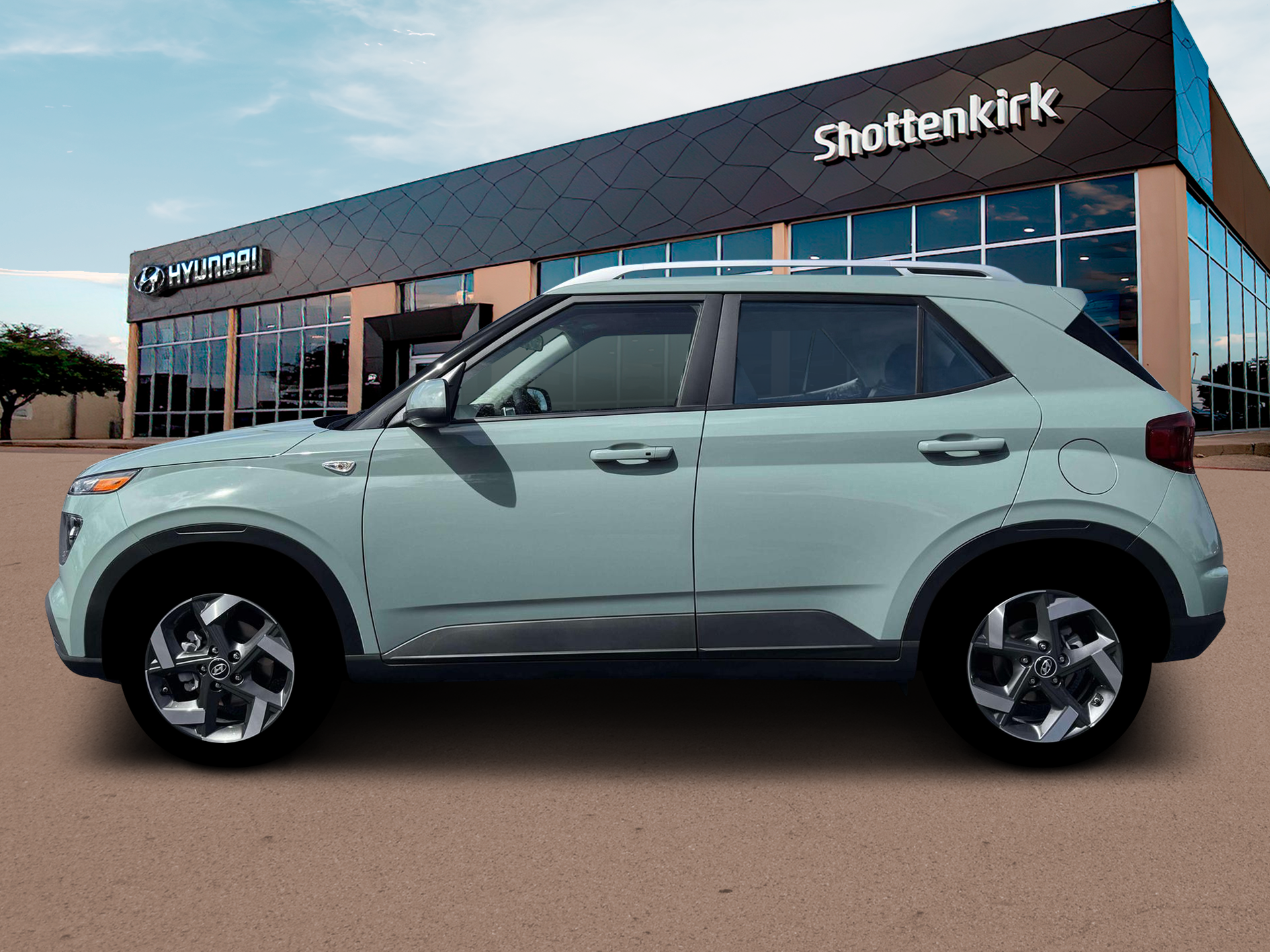 New 2026 Green Hyundai SEL image 3