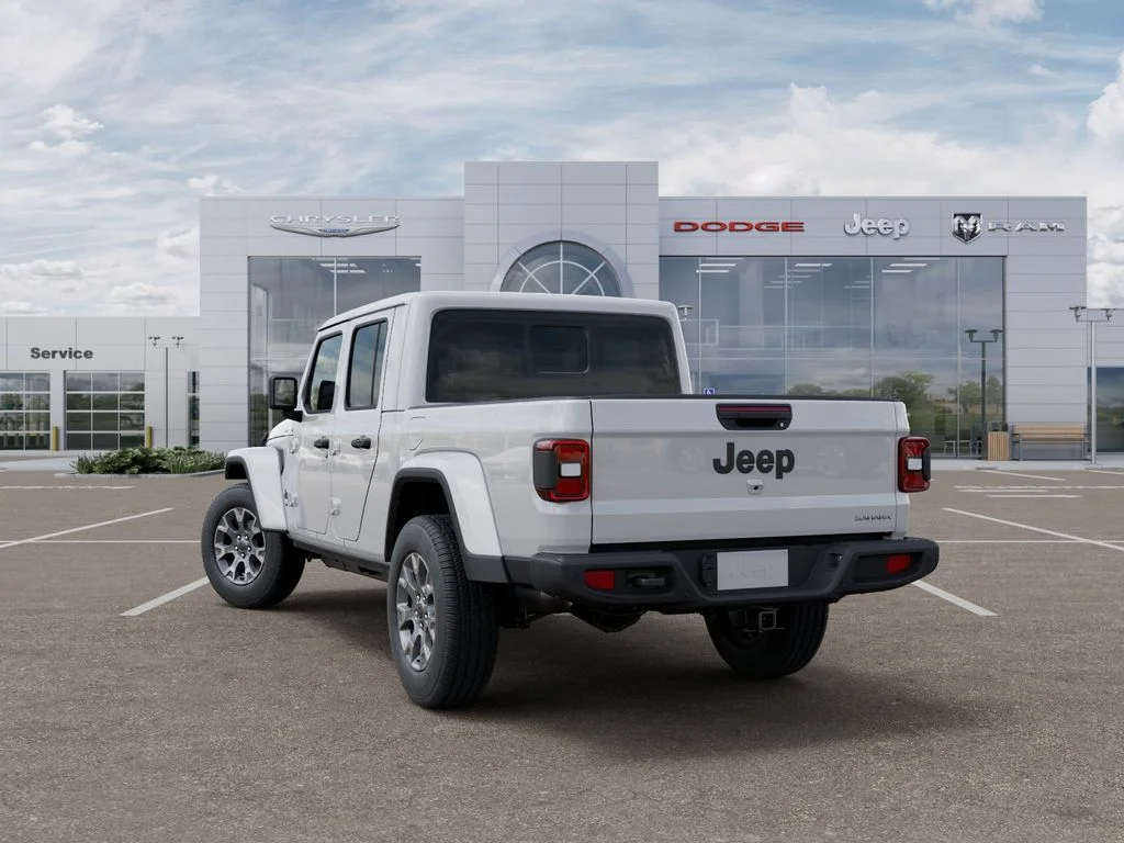 New 2026 Bright White Clearcoat Jeep Sahara image 3