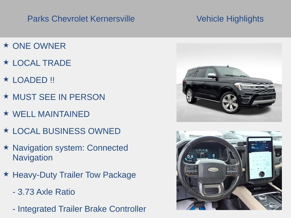 Used 2023 Black Ford Platinum image 5