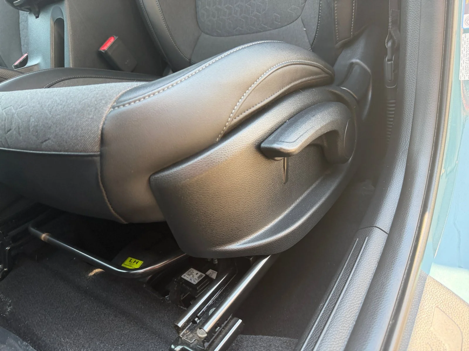 Used 2024 Pluton Blue/Black Roof Kia S image 9