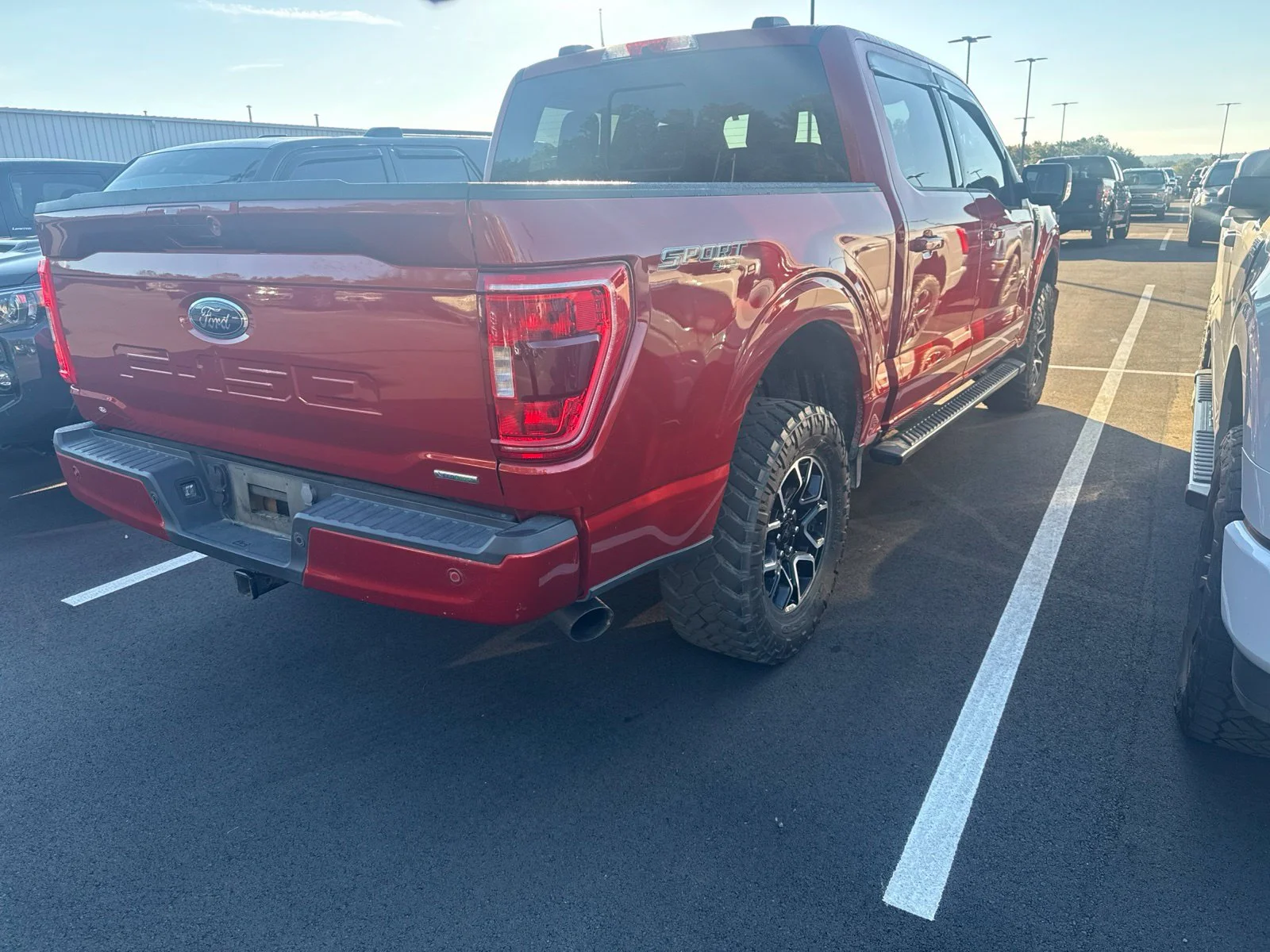 Used 2023 Red Ford XLT image 5