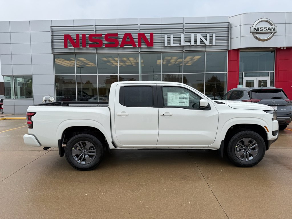 New 2026 Glacier White Nissan Crew Cab SV image 1