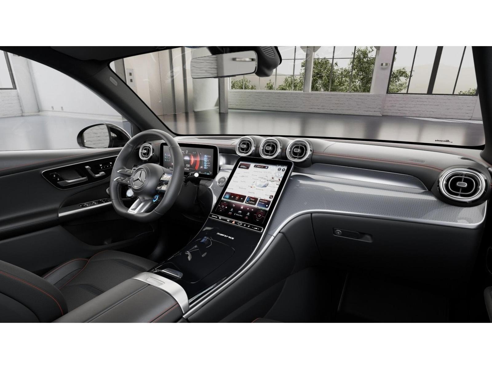 New 2026 Obsidian Black Metallic Mercedes-Benz GLC 43 AMG® 4D Sport Utility 4MATIC®  image 7