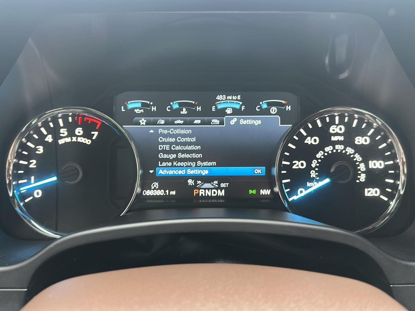 Used 2019 White Platinum Metallic Tri-Coat/Stone Gray Ford King Ranch image 2