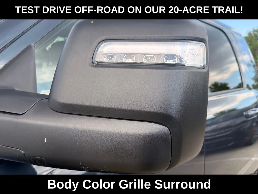 New 2026 Forged Blue Metallic Exterior Paint RAM Laramie image 32