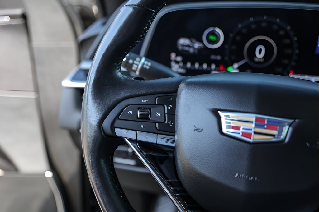 Used 2021 DARK MOON BLUE METALLIC Cadillac Sport image 14