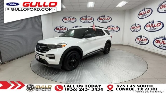 Certified Used 2020 White Metallic Ford XLT image 4