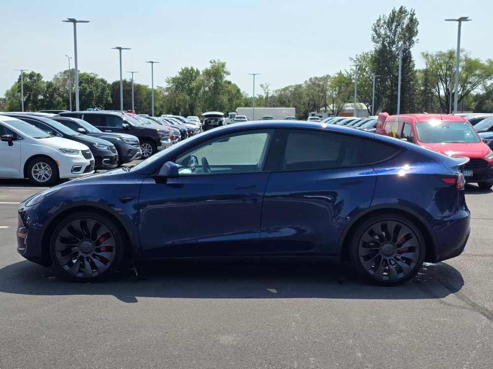 Used 2023 Tesla Model Y Performance with VIN 7SAYGDEF4PF848965 for sale in St. Cloud, MN