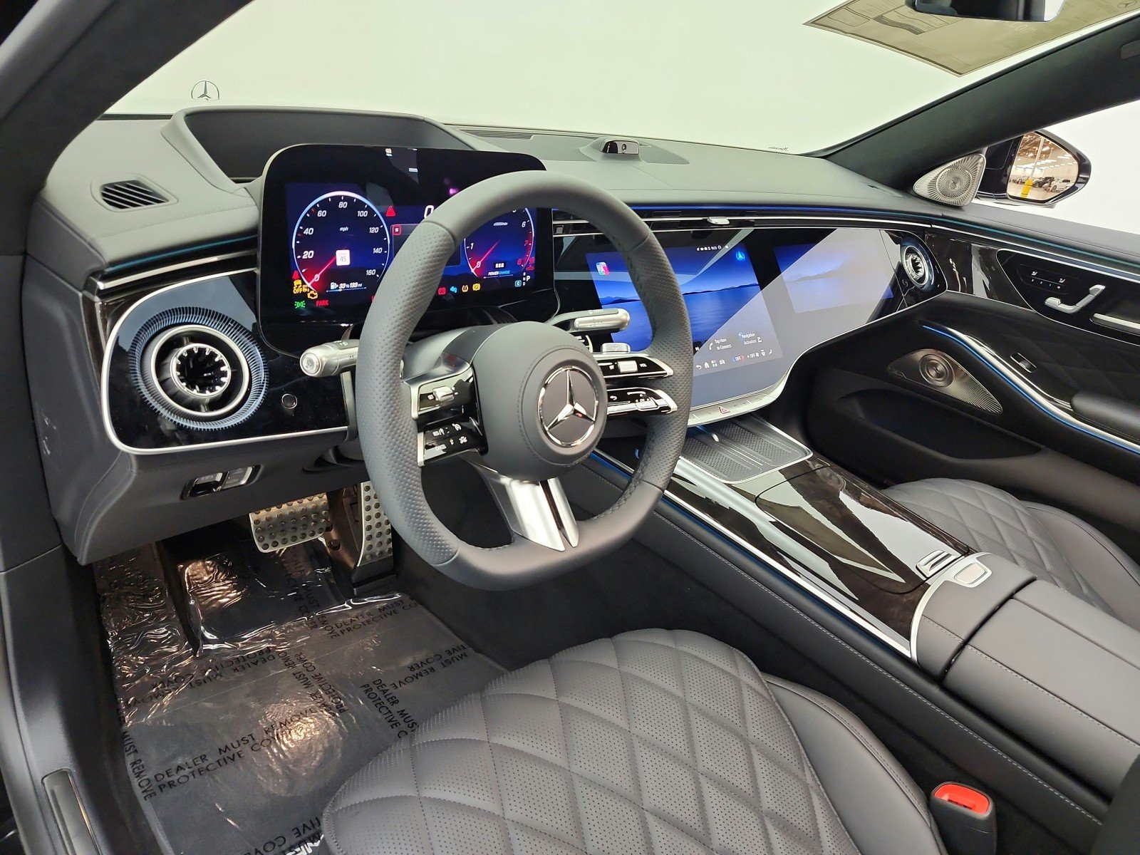 New 2027 Obsidian Black Metallic Mercedes-Benz S 580 4MATIC® Sedan image 9