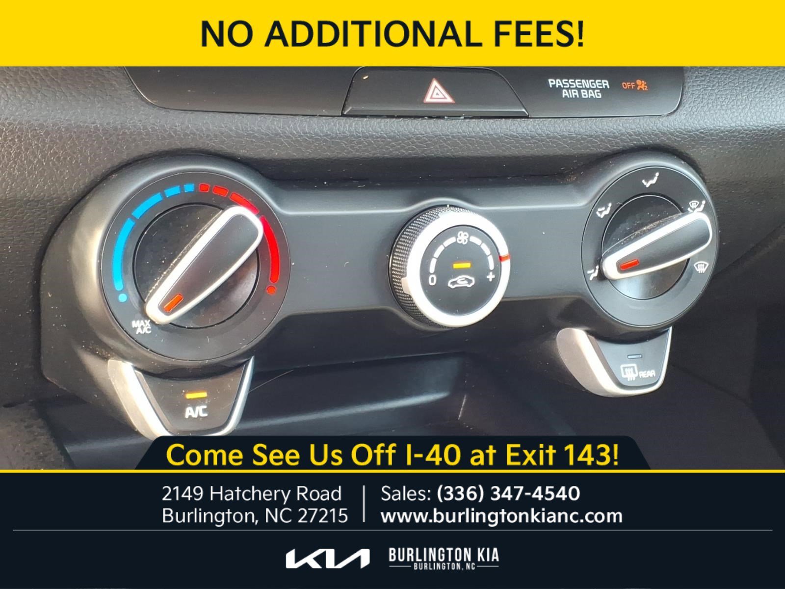 Used 2023 Clear White Kia LX image 13