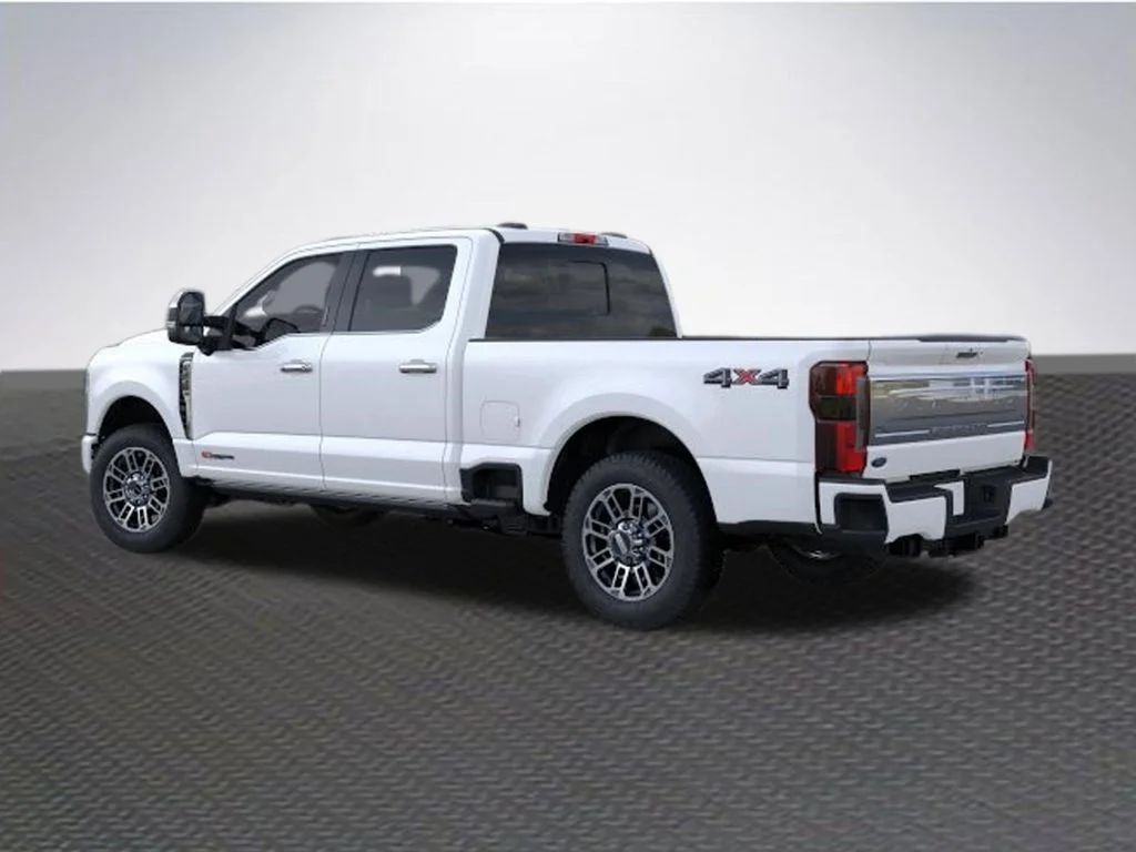 New 2026 Star White Metallic Tri-Coat Ford F-250® Platinum® image 4