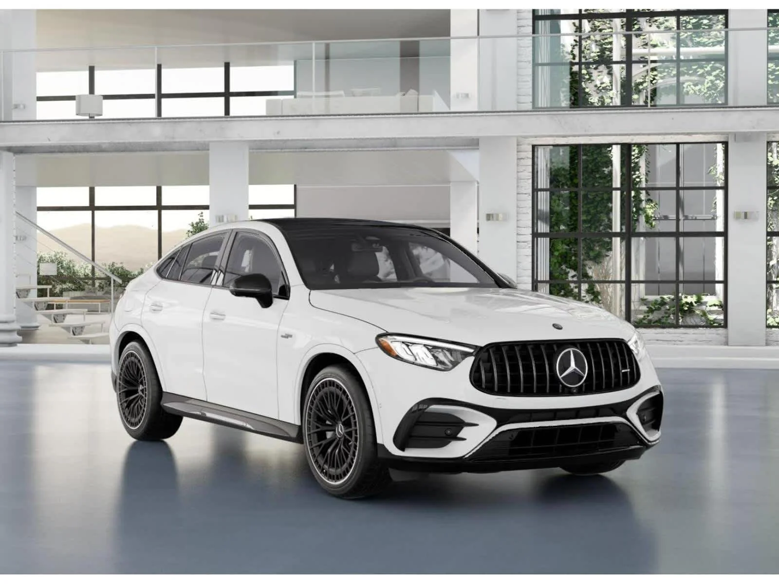 New 2026 Polar White Mercedes-Benz AMG® GLC 43 4MATIC Coupe image 9