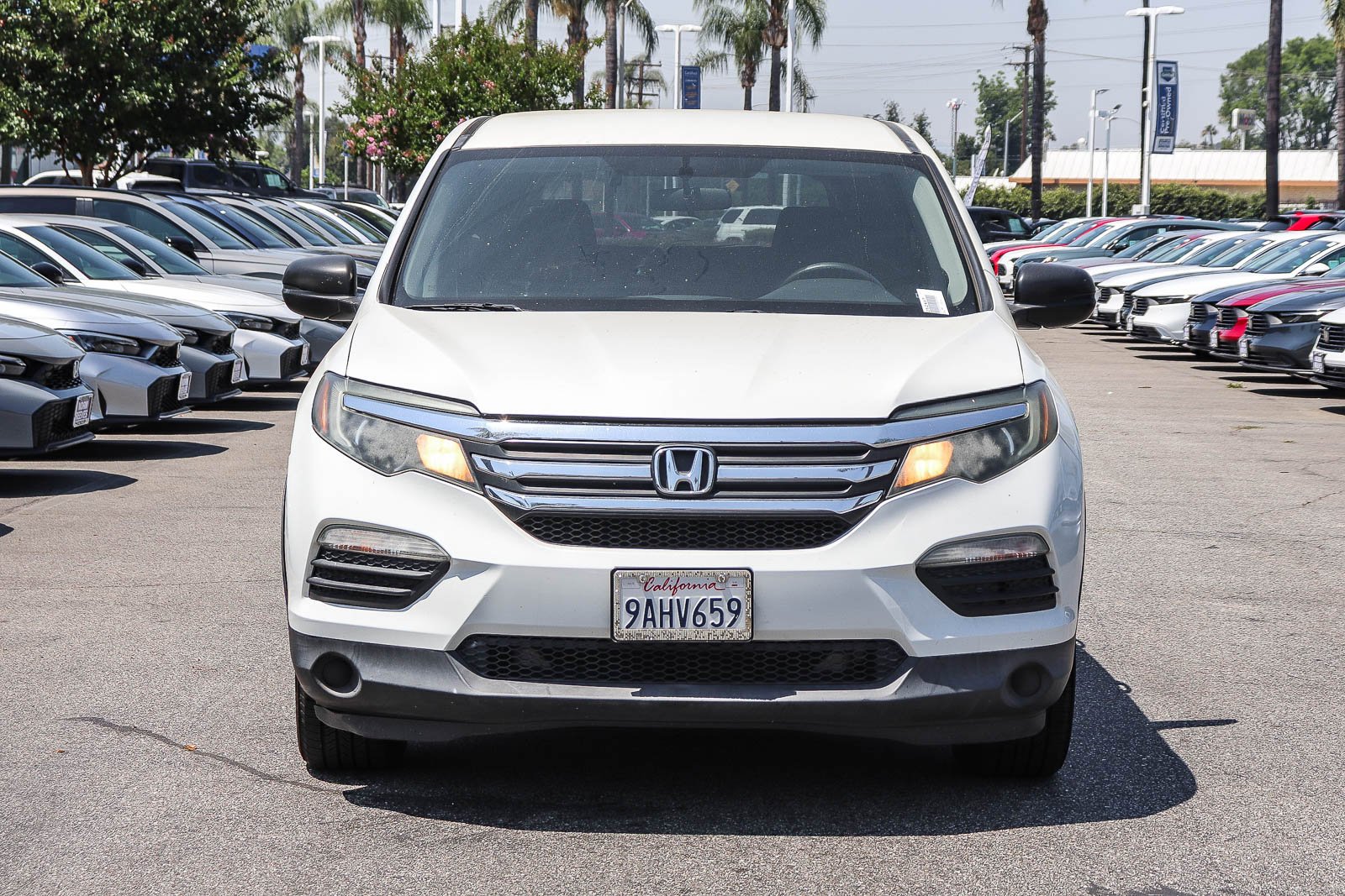 Used 2018 Honda Pilot LX with VIN 5FNYF5H14JB019729 for sale in West Covina, CA