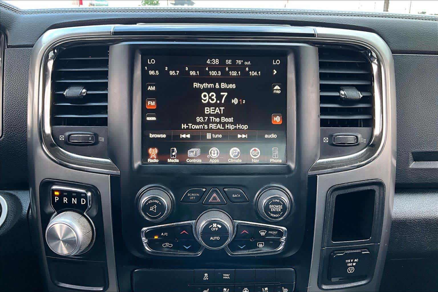 Used 2017 Brilliant Black Crystal Pearlcoat Ram Sport image 34