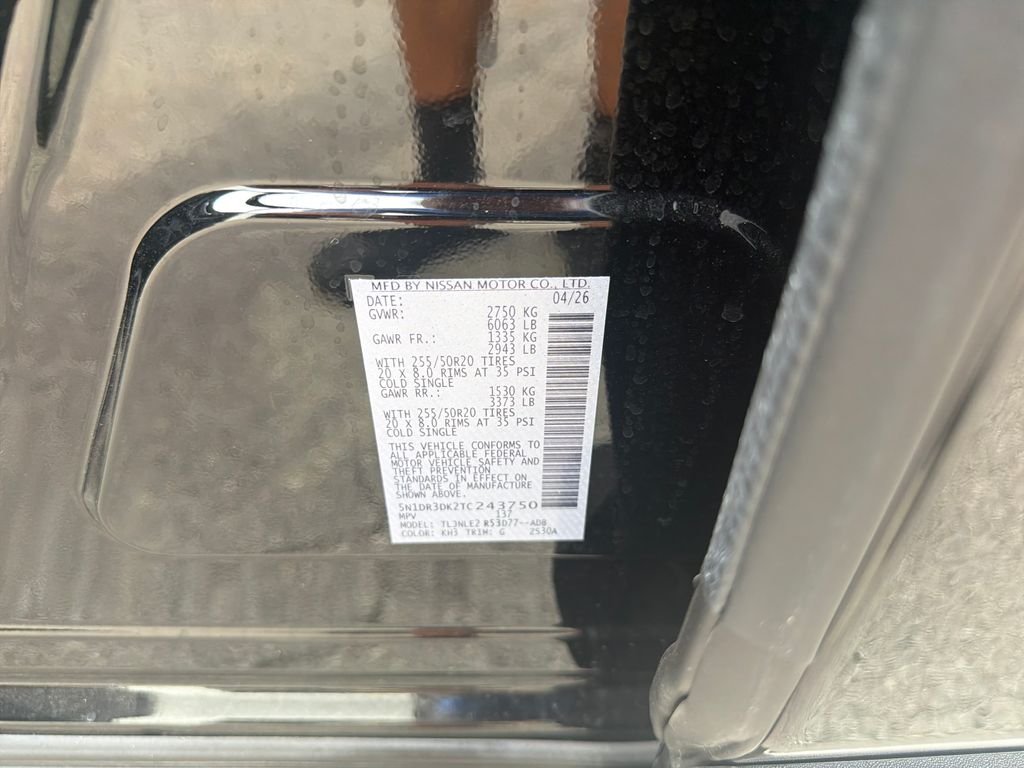 Used 2026 Black Nissan Platinum image 26