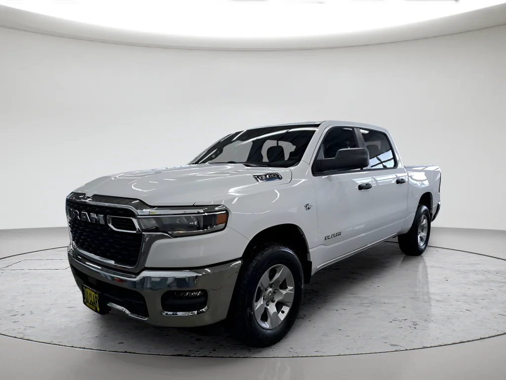 New 2026 Bright White Clear-Coat Exterior Paint RAM Big Horn/Lone Star image 1