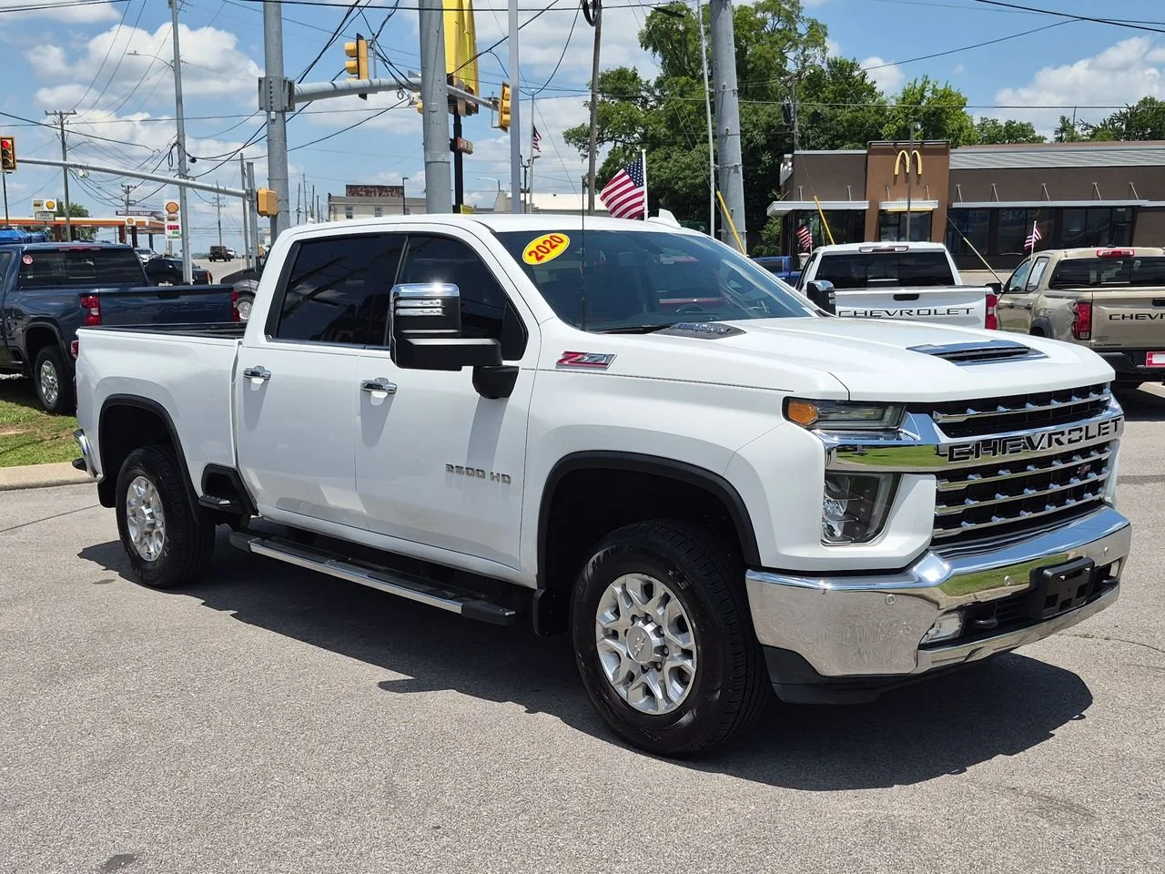 Used 2020 SUMMIT WHITE Chevrolet LTZ image 2
