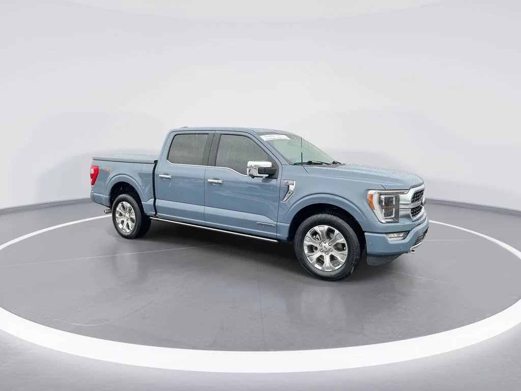 Used 2023 Gray Ford Platinum image 2
