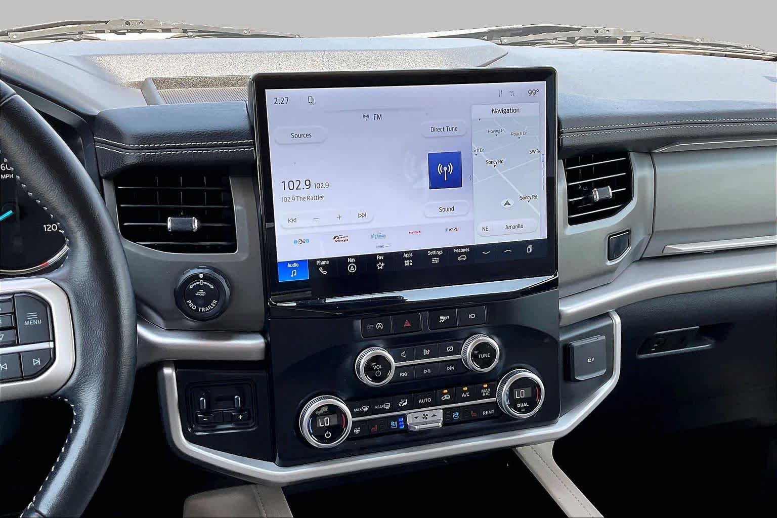 Used 2024 Star White Metallic Tri-Coat Ford XLT image 6
