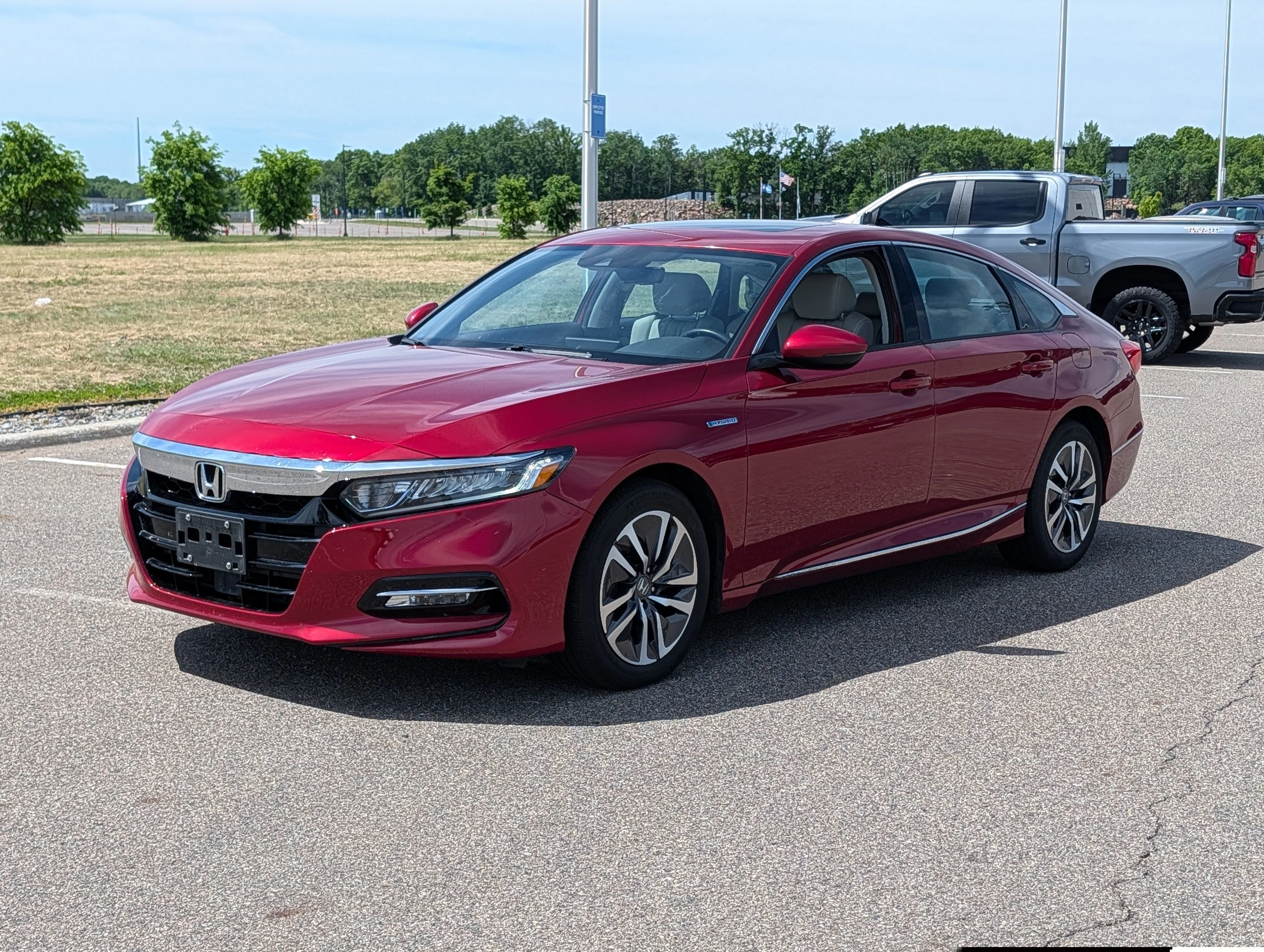 Used 2019 Honda Accord Hybrid EX-L with VIN 1HGCV3F50KA009024 for sale in Waite Park, Minnesota