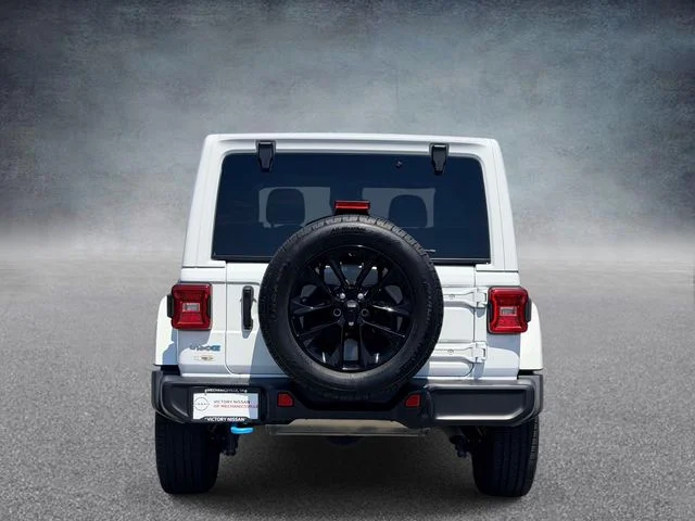 Used 2024 White Jeep Sahara 4xe image 3