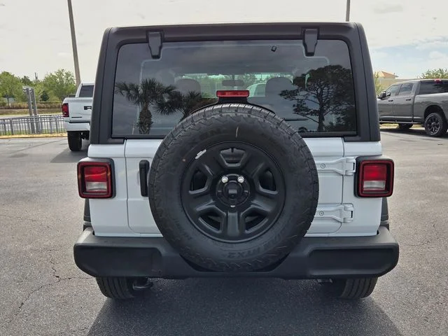New 2026 Bright White Clear-Coat Exterior Paint Jeep Sport image 6