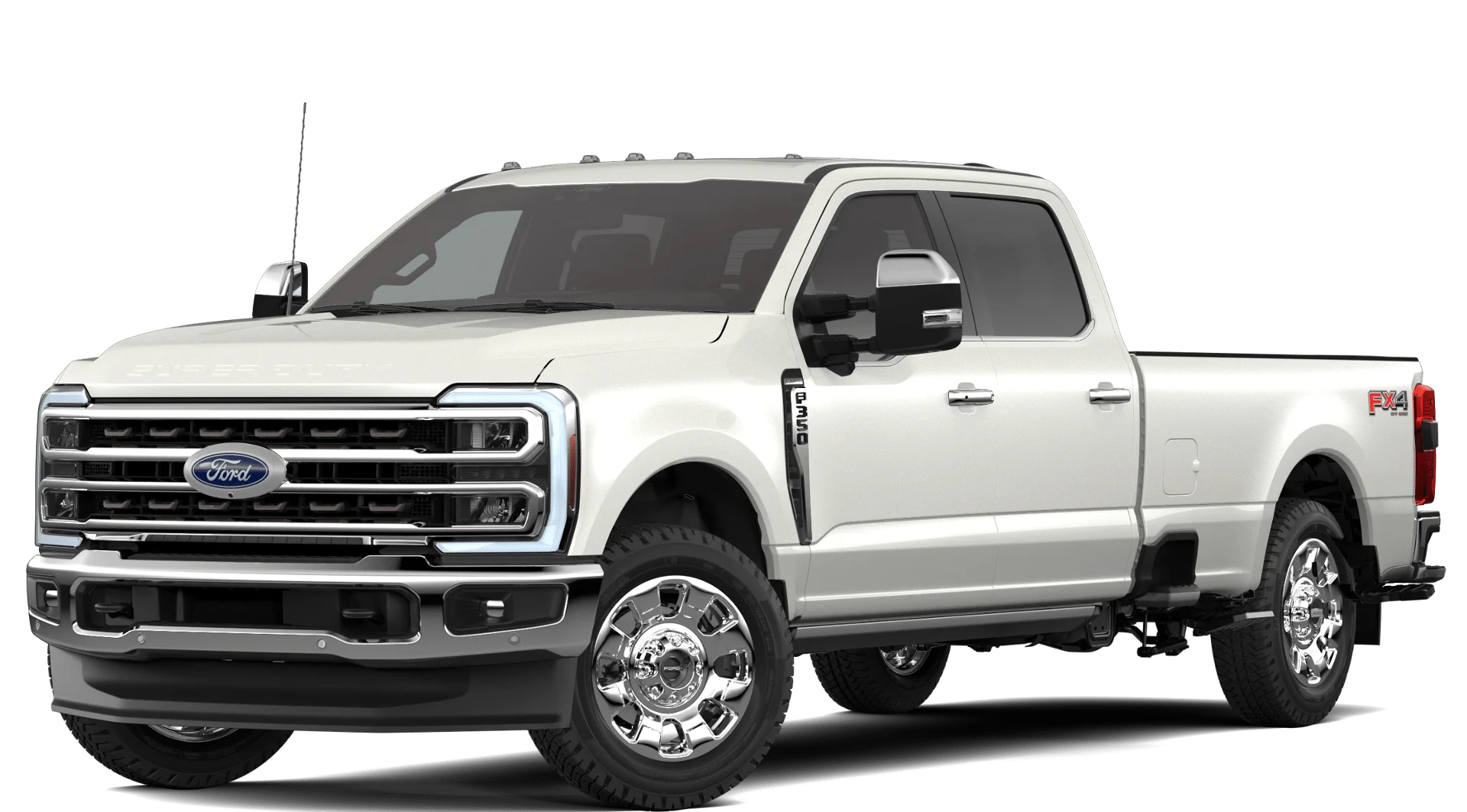 New 2026 Star White Metallic Tri-Coat Ford F-350® King Ranch® image 1