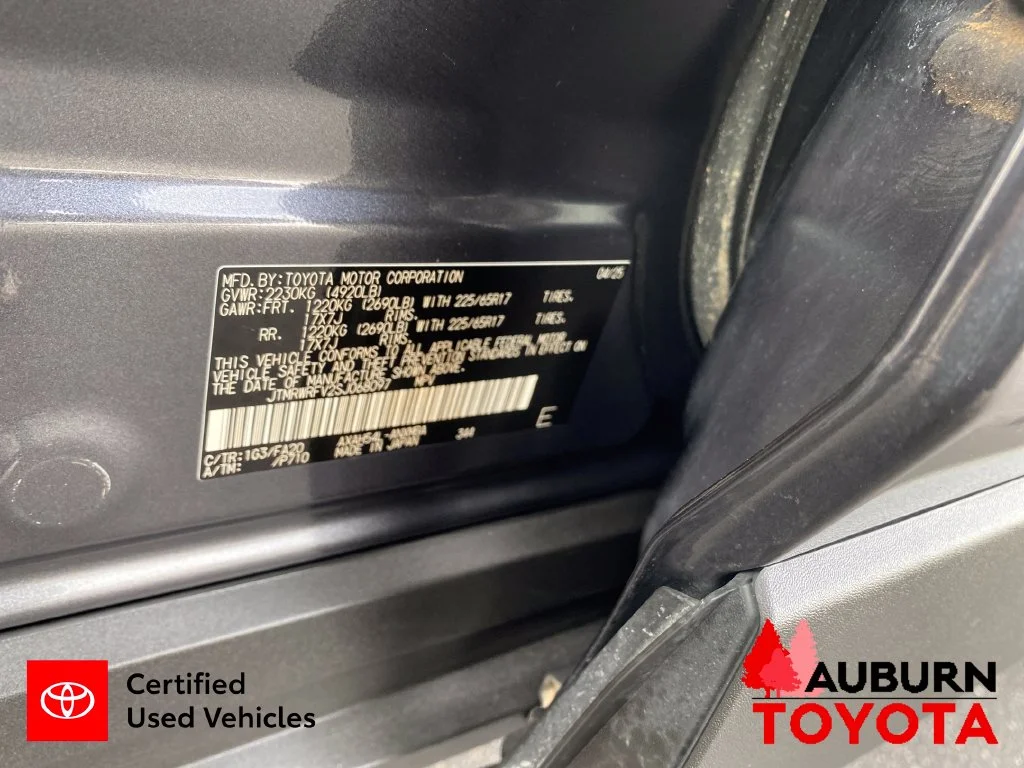 Certified Used 2025 Magnetic Gray Metallic Toyota XLE image 25