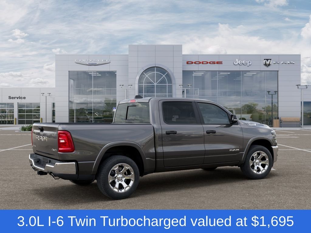 New 2026 Granite Crystal Metallic Clear-Coat Exterior Paint RAM Big Horn/Lone Star image 4