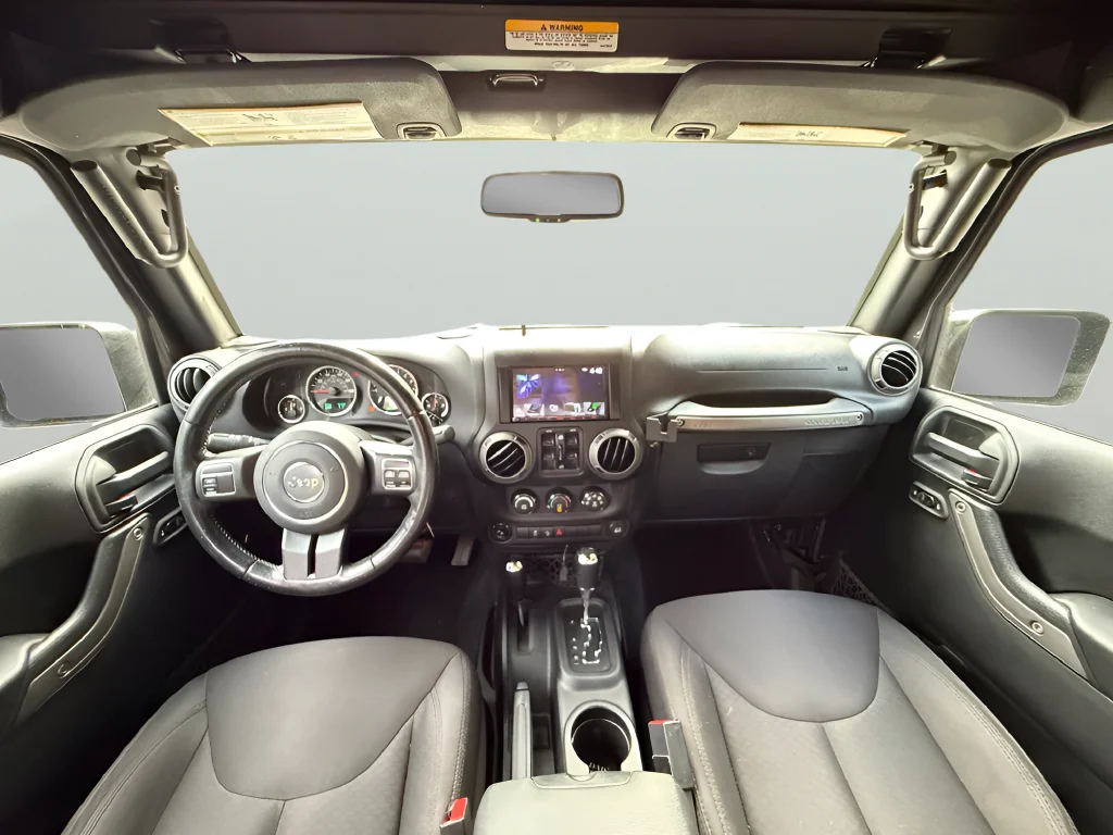 Used 2017 Gray Jeep Unlimited Sport image 9
