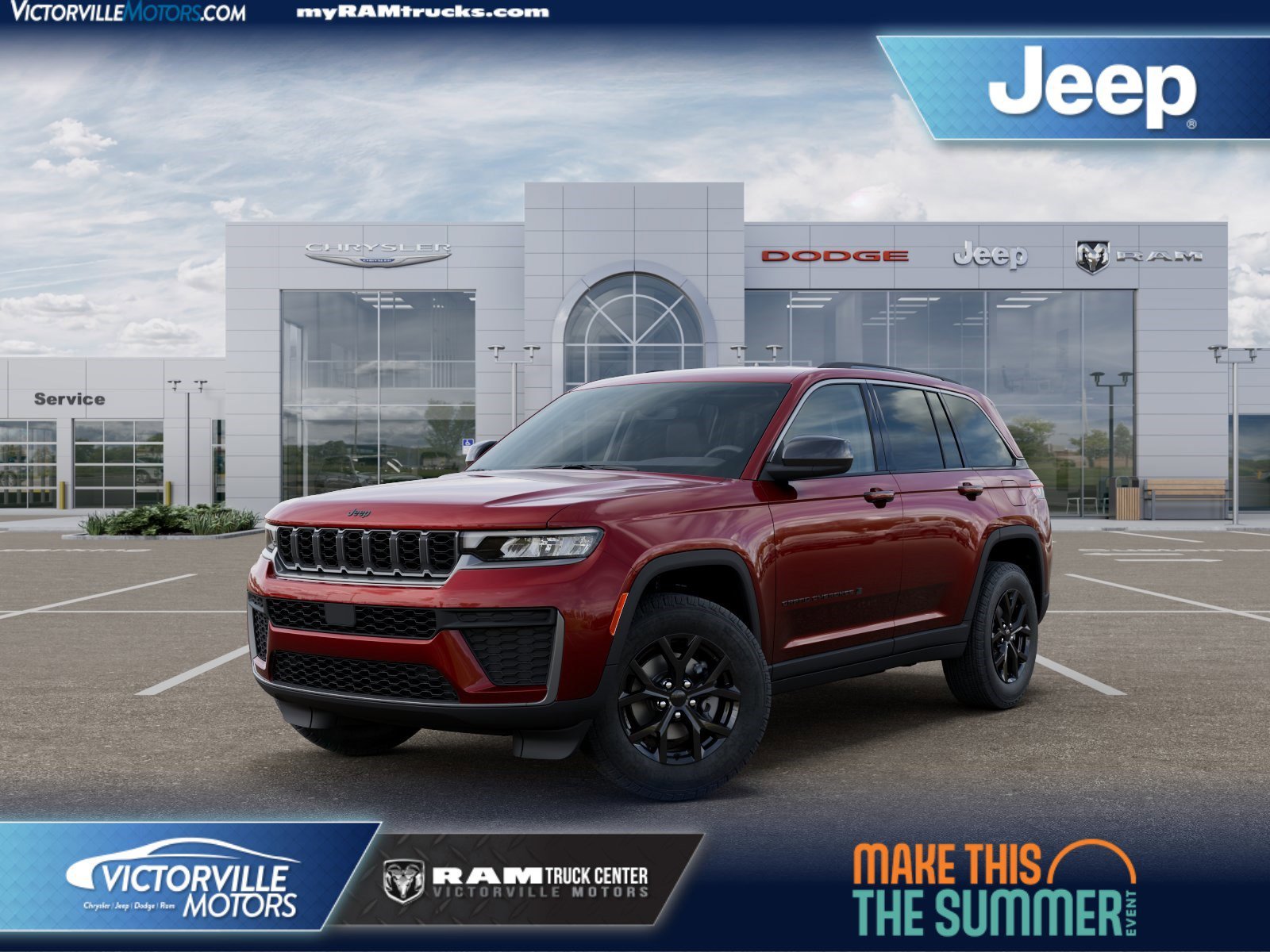 New 2026 Velvet Red Pearl-Coat Exterior Paint Jeep Altitude image 1