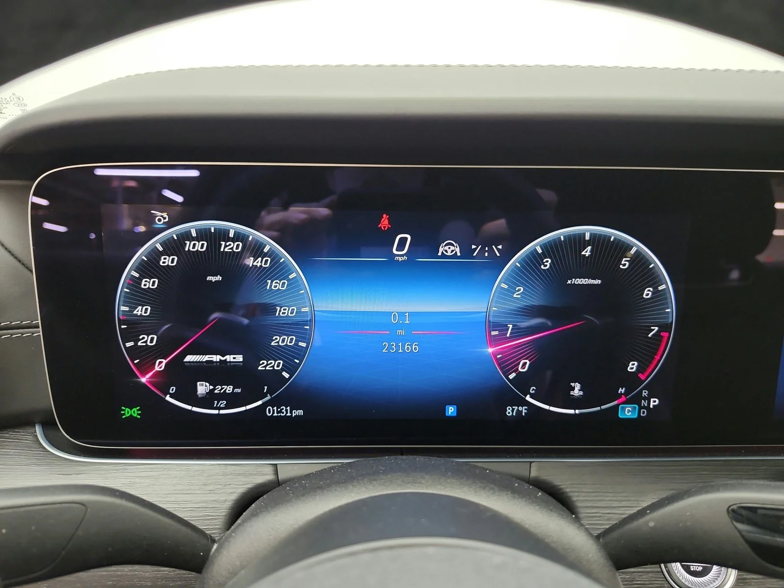 Certified Used 2024 MANUFAKTUR Starling Blue Magno Mercedes-Benz AMG® GT 63 4-Door Coupe image 17