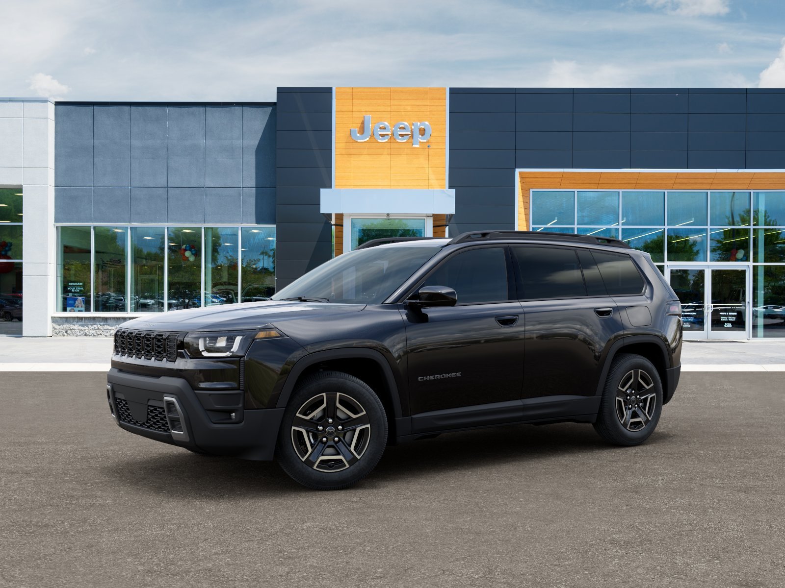 New 2026 Diamond Black Crystal Pearl-Coat Exterior Paint Jeep Laredo image 28