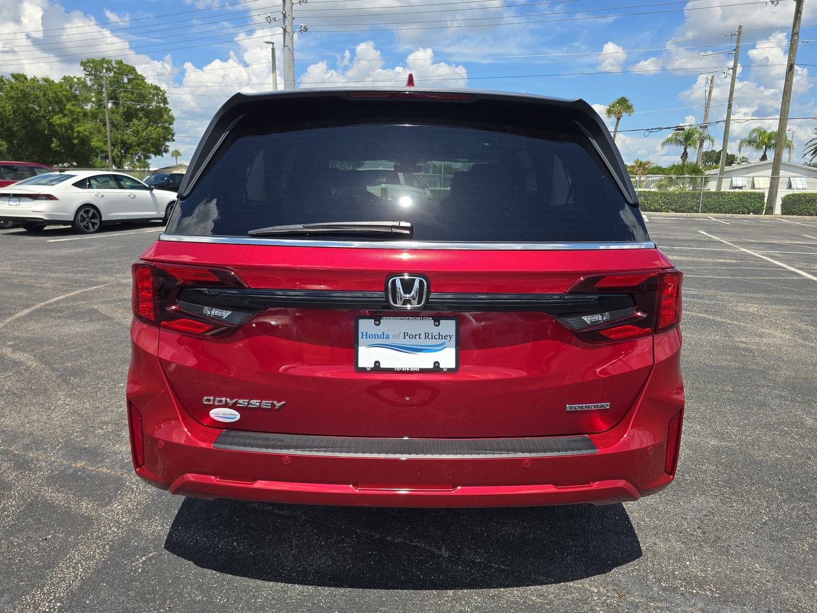 New 2026 Radiant Red Metallic II Honda Touring image 5