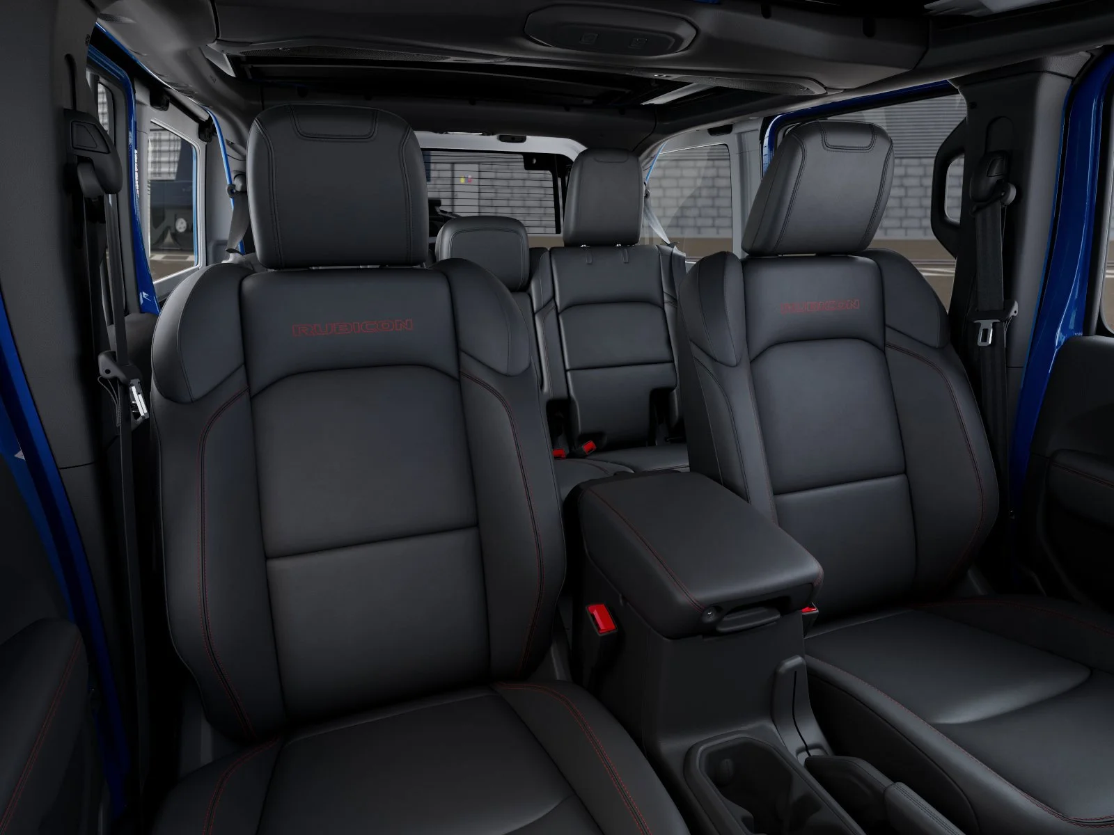 New 2026 Hydro Blue Pearl-Coat Exterior Paint Jeep Rubicon X image 18