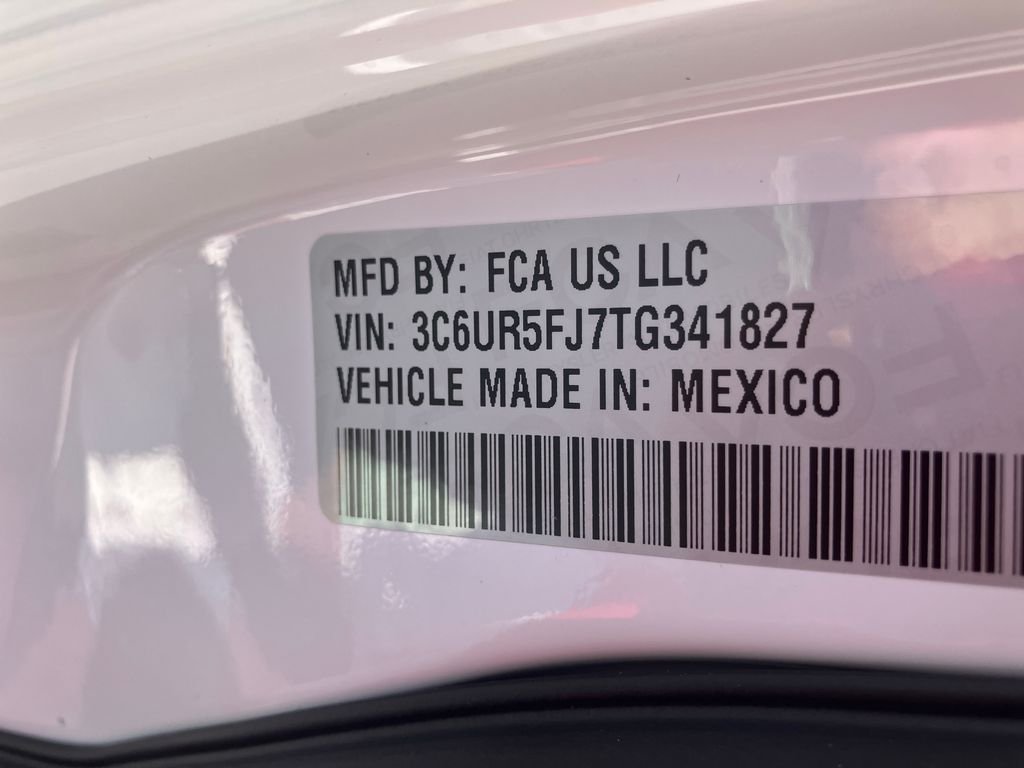 New 2026 Bright White Clear-Coat Exterior Paint RAM Laramie image 31