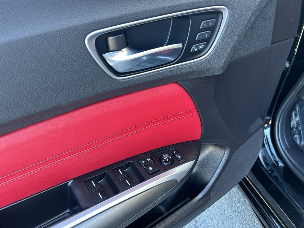 Used 2019 Crystal Black Pearl Acura w/A-Spec Pkg Red Leather image 19