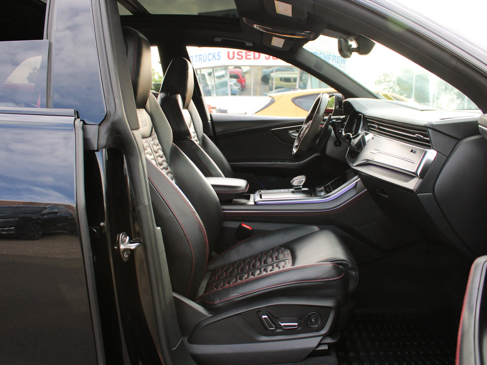 Certified Used 2021 Black Audi 4.0T*591 HP V8 | Valcona Heated/Vented Leather | Full PPF | Apple CarPlay | Head-Up Display image 26