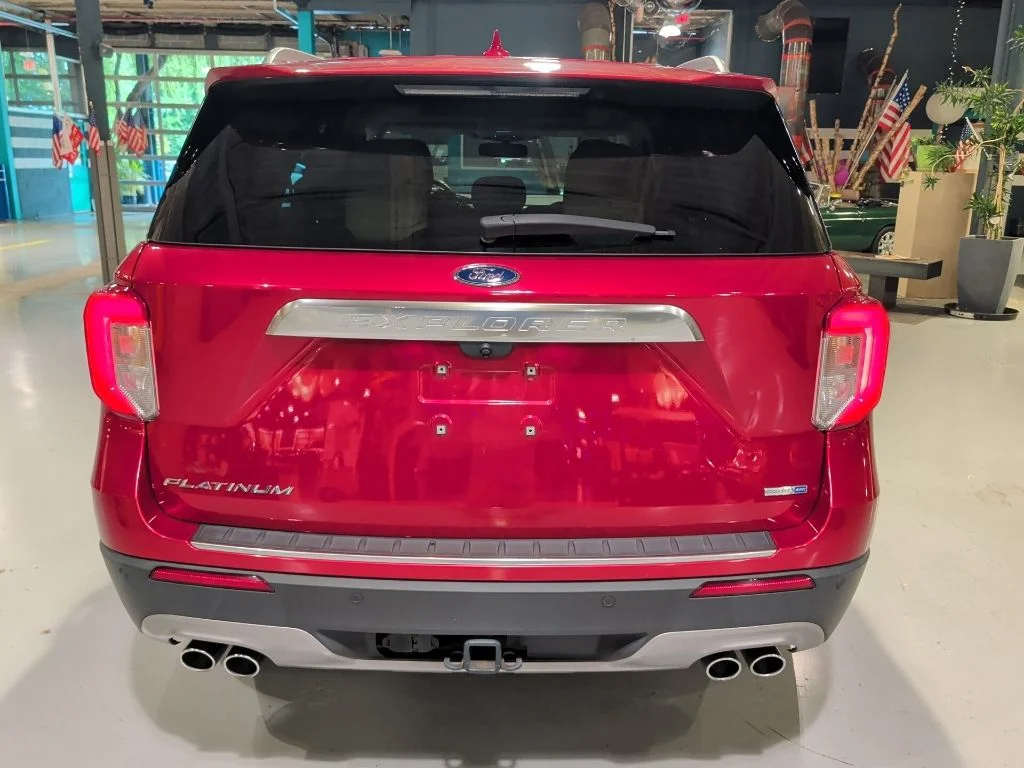 Used 2020 Red Ford Platinum image 15