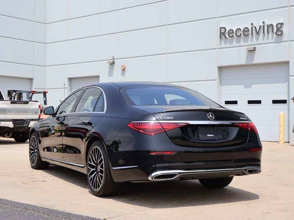 Certified Used 2023 Obsidian Black Metallic Mercedes-Benz S 580 image 5